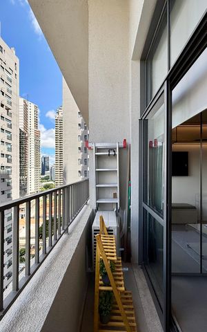 Studio para alugar com 22m², 0 quarto e sem vaga Studio para alugar com 22m², 0 quarto e sem vagaSacada