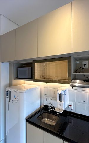 Studio para alugar com 22m², 0 quarto e sem vaga Studio para alugar com 22m², 0 quarto e sem vagaCozinha