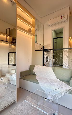 Studio para alugar com 22m², 0 quarto e sem vaga Studio para alugar com 22m², 0 quarto e sem vagaSala/Quarto