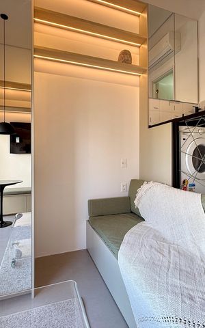 Studio para alugar com 22m², 0 quarto e sem vaga Studio para alugar com 22m², 0 quarto e sem vagaSala/Quarto
