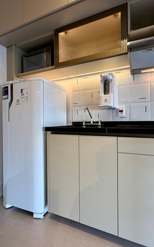 Studio para alugar com 22m², 0 quarto e sem vaga Studio para alugar com 22m², 0 quarto e sem vagaCozinha