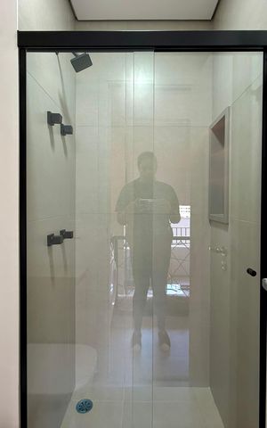 Studio para alugar com 22m², 0 quarto e sem vaga Studio para alugar com 22m², 0 quarto e sem vagaBanheiro
