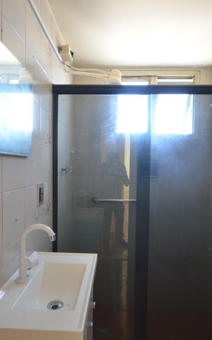 Apartamento para alugar com 58m², 2 quartos e 1 vagaBanheiro