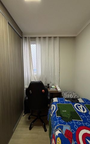 Apartamento à venda com 49m², 2 quartos e 1 vagaQuarto 2