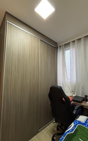 Apartamento à venda com 49m², 2 quartos e 1 vagaQuarto 2