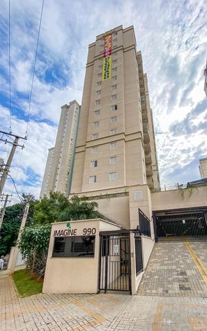 Apartamento à venda com 49m², 2 quartos e 1 vagaFachada