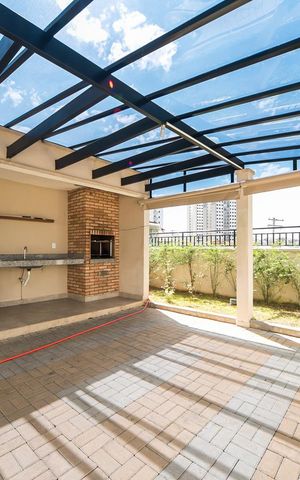 Apartamento à venda com 49m², 2 quartos e 1 vagaChurrasqueira