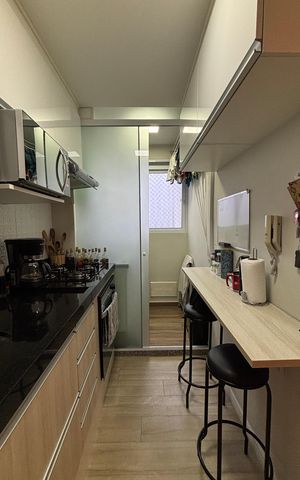 Apartamento à venda com 49m², 2 quartos e 1 vagaCozinha