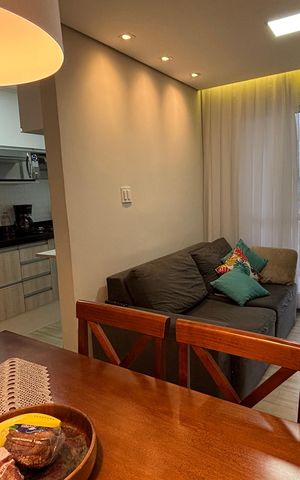Apartamento à venda com 49m², 2 quartos e 1 vagaSala - Sala de Jantar