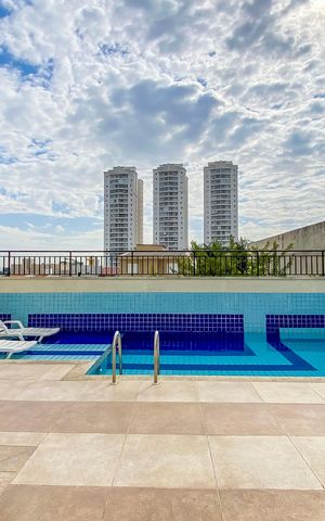 Apartamento à venda com 49m², 2 quartos e 1 vagaPiscina