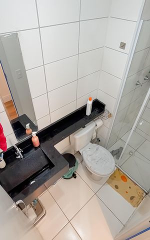 Apartamento à venda com 35m², 2 quartos e sem vagaBanheiro
