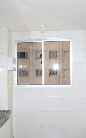 Apartamento à venda com 49m², 2 quartos e 1 vagaCozinha e Área de Serviço