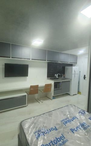 Studio à venda com 21m², 1 quarto e sem vaga