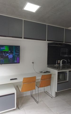 Studio à venda com 21m², 1 quarto e sem vaga