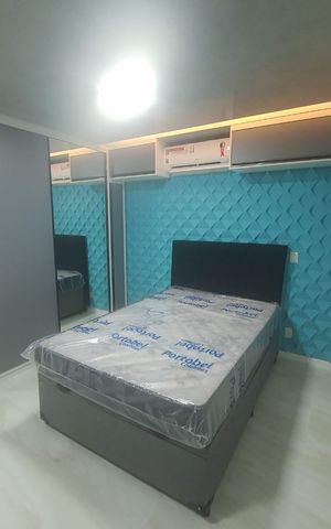 Studio à venda com 21m², 1 quarto e sem vaga