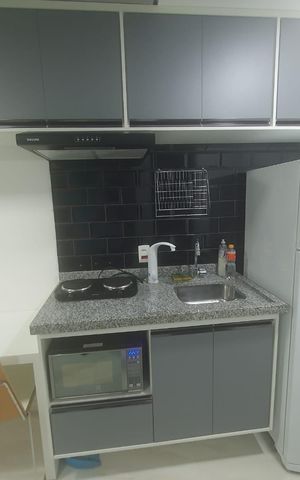 Studio à venda com 21m², 1 quarto e sem vaga