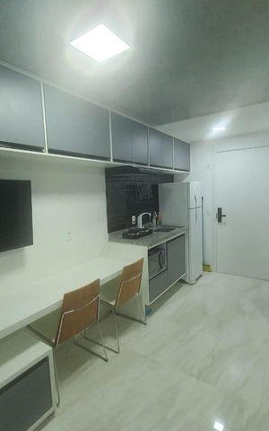 Studio à venda com 21m², 1 quarto e sem vaga