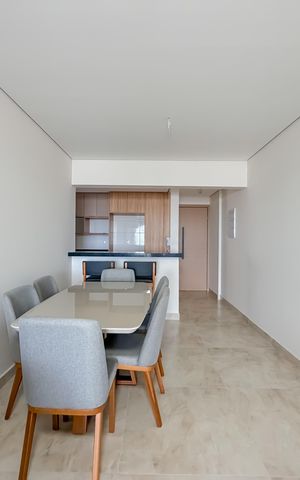 Apartamento para alugar com 116m², 3 quartos e 3 vagas Apartamento para alugar com 116m², 3 quartos e 3 vagasSala de Jantar