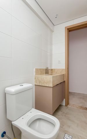 Apartamento para alugar com 116m², 3 quartos e 3 vagas Apartamento para alugar com 116m², 3 quartos e 3 vagasBanheiro 1