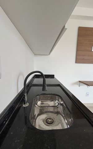 Apartamento à venda com 23m², 1 quarto e sem vaga Apartamento à venda com 23m², 1 quarto e sem vagaQuarto - Cozinha