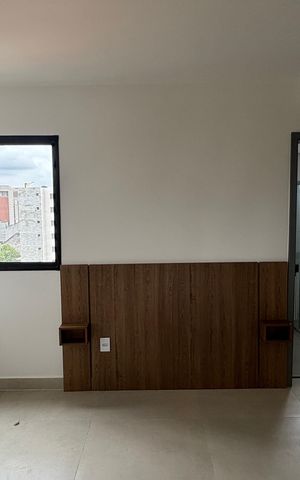 Apartamento à venda com 23m², 1 quarto e sem vaga Apartamento à venda com 23m², 1 quarto e sem vagaQuarto - Cozinha