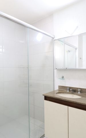 Apartamento à venda com 110m², 3 quartos e 1 vagaBanheiro da Suíte