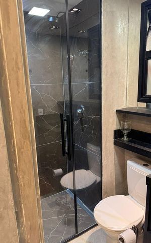 Apartamento à venda com 25m², 1 quarto e sem vaga Apartamento à venda com 25m², 1 quarto e sem vagaBanheiro