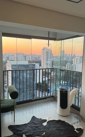 Apartamento à venda com 25m², 1 quarto e sem vaga Apartamento à venda com 25m², 1 quarto e sem vagaVaranda