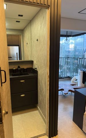 Apartamento à venda com 25m², 1 quarto e sem vaga Apartamento à venda com 25m², 1 quarto e sem vagaBanheiro
