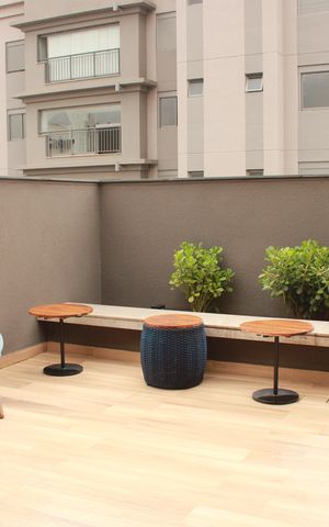 Apartamento à venda com 27m², 1 quarto e sem vagaÁrea comum - Churrasqueira
