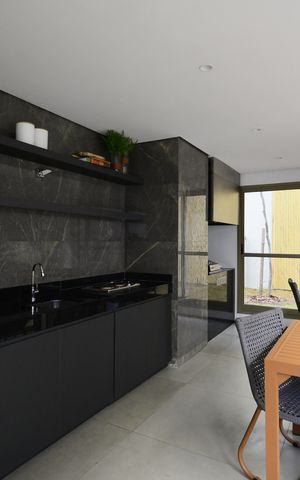 Studio para alugar com 23m², 1 quarto e sem vagaChurrasqueira