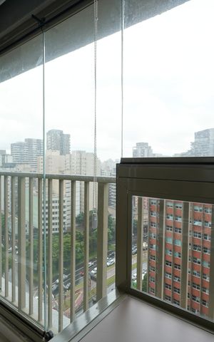 Studio para alugar com 23m², 1 quarto e sem vagaVaranda