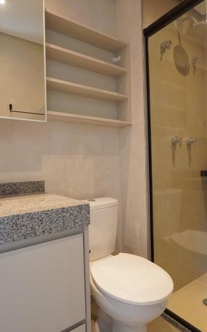 Studio para alugar com 23m², 1 quarto e sem vagaBanheiro