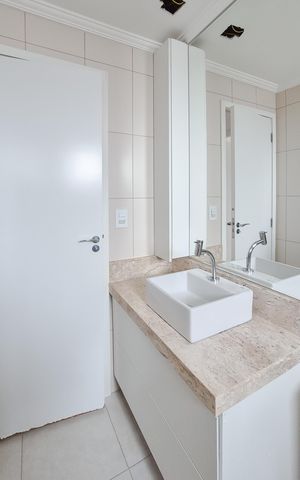 Apartamento à venda com 50m², 2 quartos e 1 vaga Apartamento à venda com 50m², 2 quartos e 1 vagaBanheiro Social