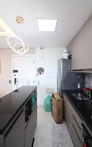 Apartamento à venda com 43m², 2 quartos e 1 vagaCozinha e Área de Serviço