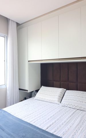 Apartamento à venda com 43m², 2 quartos e 1 vagaQuarto 1