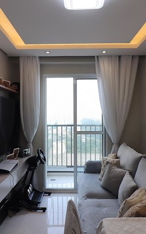 Apartamento à venda com 43m², 2 quartos e 1 vagaSala 
