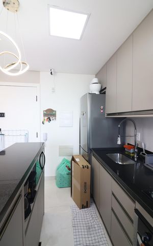 Apartamento à venda com 43m², 2 quartos e 1 vagaCozinha e Área de Serviço