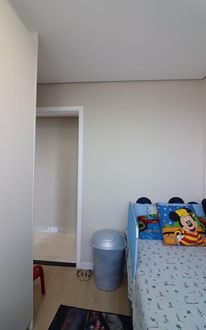 Apartamento à venda com 43m², 2 quartos e 1 vagaQuarto 2