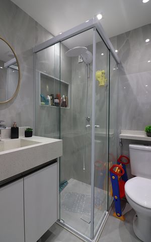 Apartamento à venda com 43m², 2 quartos e 1 vagaBanheiro Social