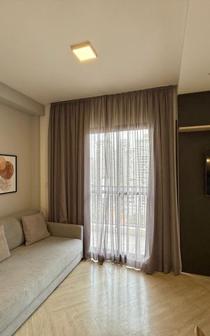 Studio à venda com 44m², 1 quarto e sem vaga Studio à venda com 44m², 1 quarto e sem vagaSala