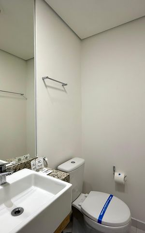 Studio à venda com 44m², 1 quarto e sem vaga Studio à venda com 44m², 1 quarto e sem vagaBanheiro Suíte