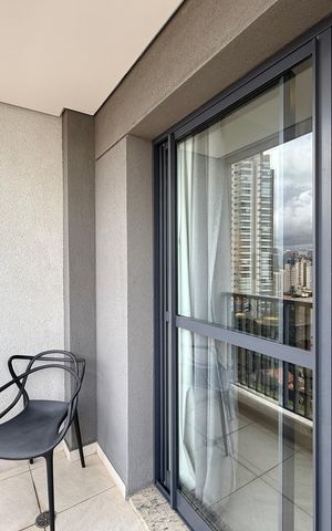 Studio à venda com 44m², 1 quarto e sem vaga Studio à venda com 44m², 1 quarto e sem vagaSacada