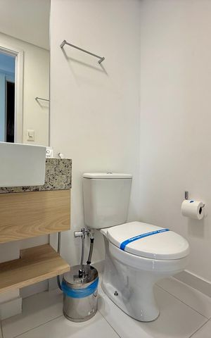 Studio à venda com 44m², 1 quarto e sem vaga Studio à venda com 44m², 1 quarto e sem vagaBanheiro Suíte