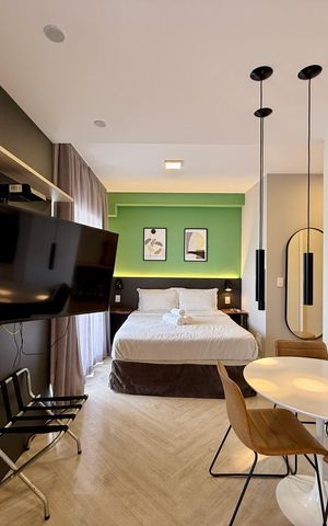 Studio à venda com 44m², 1 quarto e sem vaga Studio à venda com 44m², 1 quarto e sem vagaSala