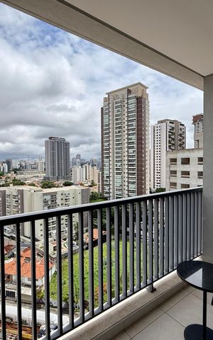 Studio à venda com 44m², 1 quarto e sem vaga Studio à venda com 44m², 1 quarto e sem vagaSacada Suíte