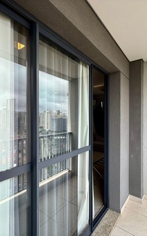 Studio à venda com 44m², 1 quarto e sem vaga Studio à venda com 44m², 1 quarto e sem vagaSacada Suíte