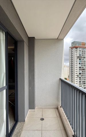 Studio à venda com 44m², 1 quarto e sem vaga Studio à venda com 44m², 1 quarto e sem vagaSacada Suíte