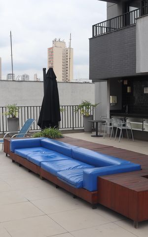 Studio para alugar com 25m², 1 quarto e sem vagaRooftop