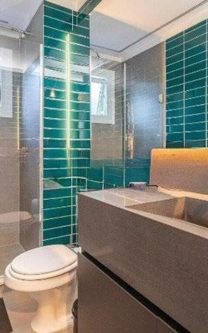 Apartamento para alugar com 146m², 2 quartos e 1 vaga Apartamento para alugar com 146m², 2 quartos e 1 vagaBanheiro